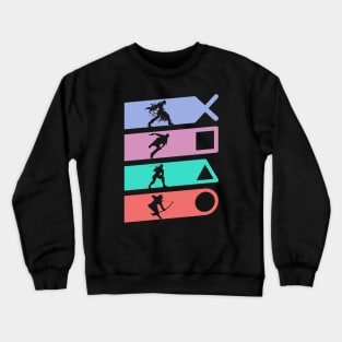 Playstation All Stars Buttons Crewneck Sweatshirt